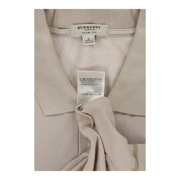 Vintagebeige Burberry London Polo Shirt - mens small