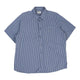Vintageblue Lacoste Check Shirt - mens large
