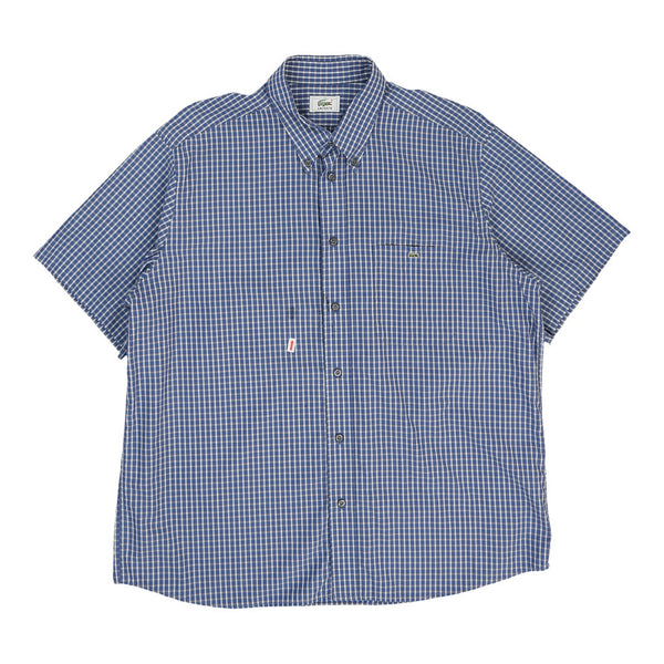 Vintageblue Lacoste Check Shirt - mens large