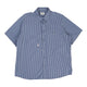 Vintageblue Lacoste Check Shirt - mens large