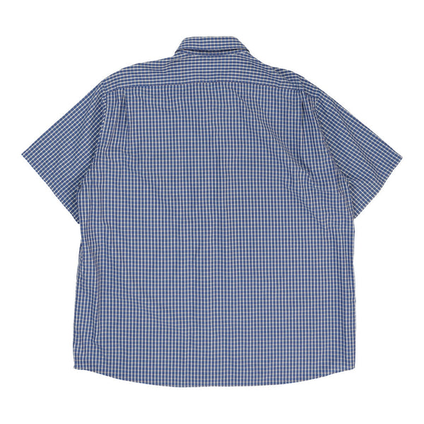 Vintageblue Lacoste Check Shirt - mens large