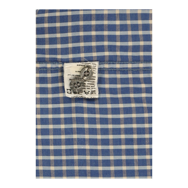 Vintageblue Lacoste Check Shirt - mens large