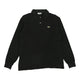 Vintageblack Lacoste Long Sleeve Polo Shirt - mens large