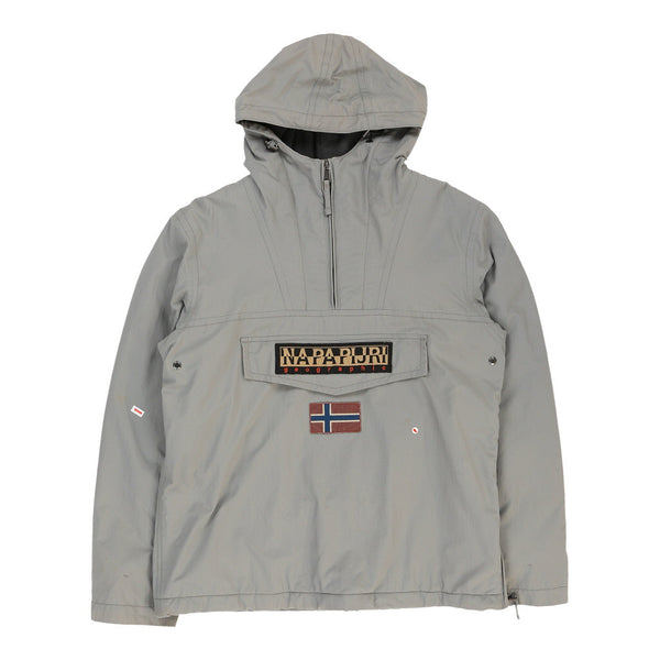 Vintagegrey Napapijri 1/4 Zip - mens large