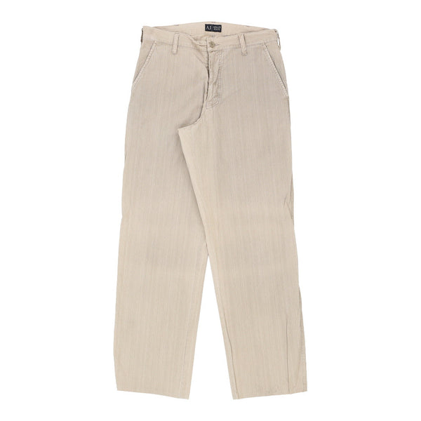 Vintagebeige Armani Jeans Trousers - mens 30" waist