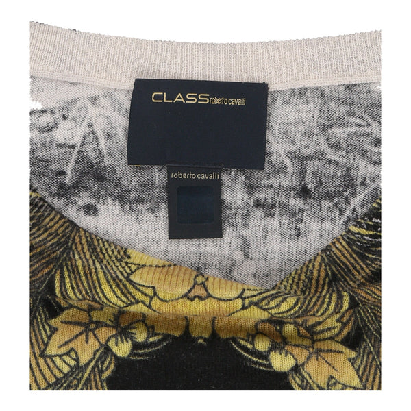 Vintageblack Cavalli Class Jumper - mens medium