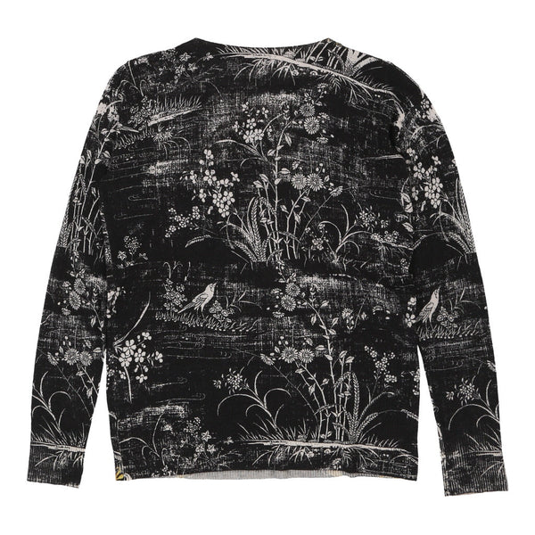 Vintageblack Cavalli Class Jumper - mens medium