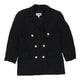 Vintageblack Pierre Cardin Coat - womens small