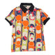 Vintagemulticoloured Versace Sport Polo Shirt - mens medium