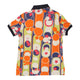 Vintagemulticoloured Versace Sport Polo Shirt - mens medium