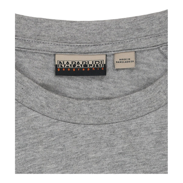 Vintagegrey Napapijri T-Shirt - mens small
