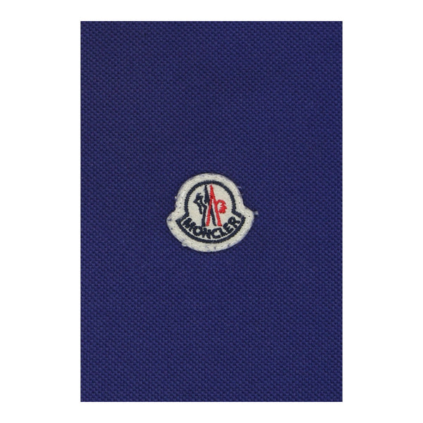 Vintageblue Moncler Polo Shirt - mens large