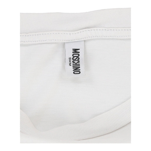 Vintagewhite Moschino Swim T-Shirt - womens medium