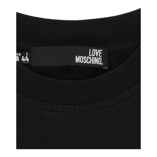 Vintageblack Love Moschino Sweatshirt - womens small