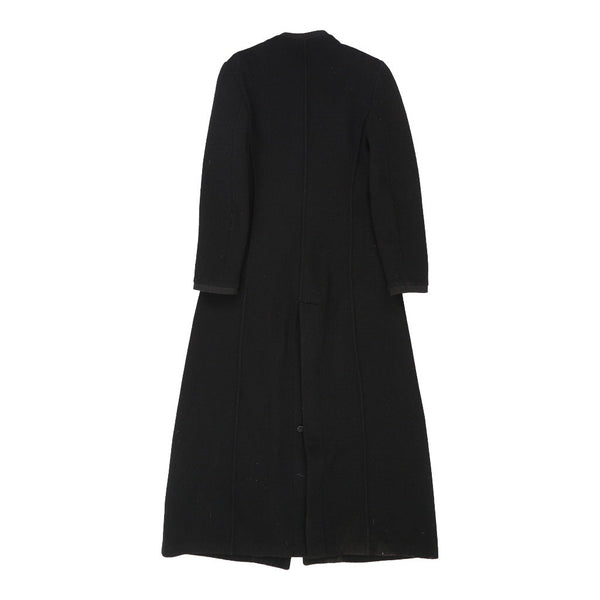 Vintageblack Emporio Armani Overcoat - womens x-small