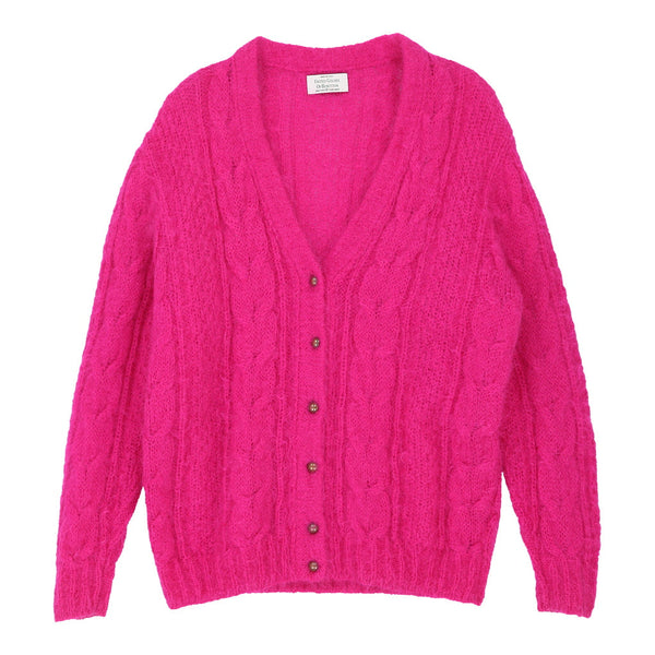 Vintagepink Benetton Cardigan - womens xx-large