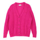 Vintagepink Benetton Cardigan - womens xx-large