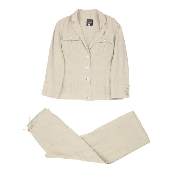 Vintagebeige Krizia Jeans Co-Ord - womens medium