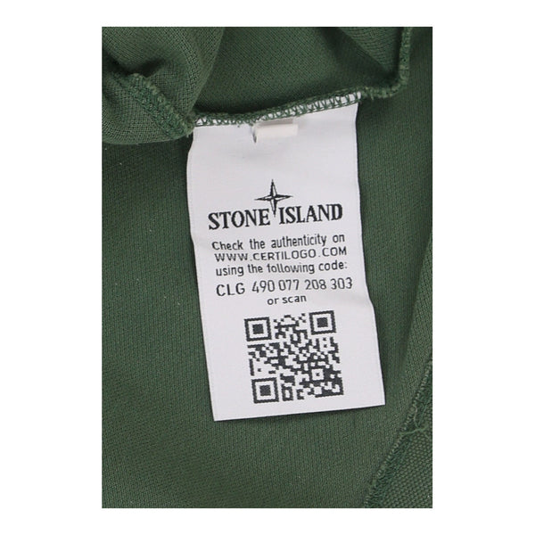 Vintagegreen Stone Island Polo Shirt - mens xx-large