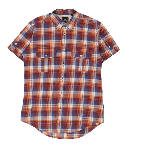 Vintagered Best Company Check Shirt - mens medium