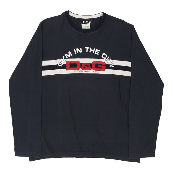 Vintageblack Dolce & Gabbana Long Sleeve T-Shirt - mens xx-large